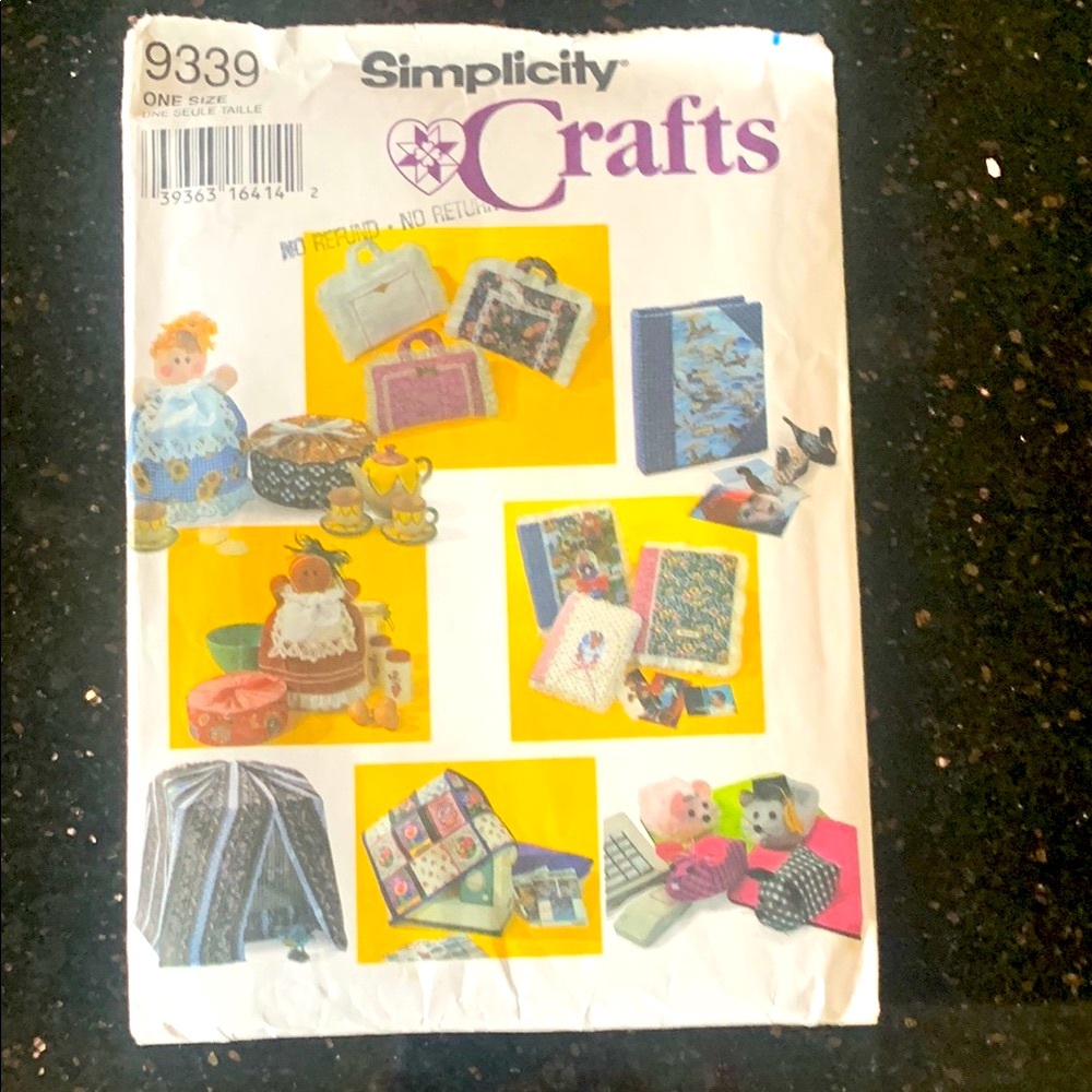 3for $15 bundle Simplicity Crafts Pattern Sewing Booklet